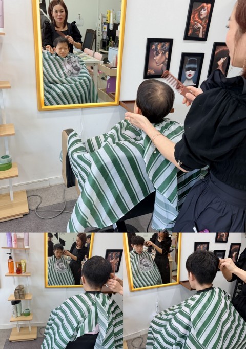 2월 9일(월) 이미용 지원