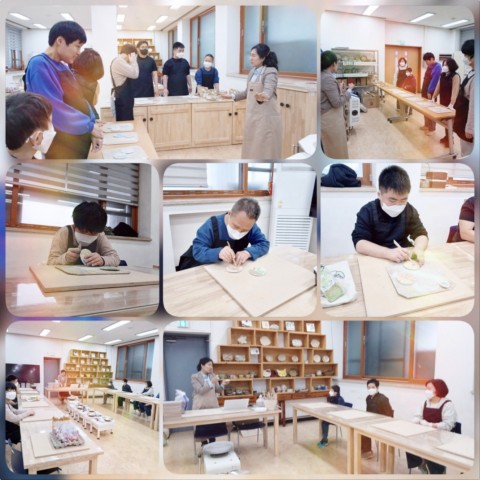 4월 09일(목) 도예프로그램-흙 내음도자기공방 장애인도예교실